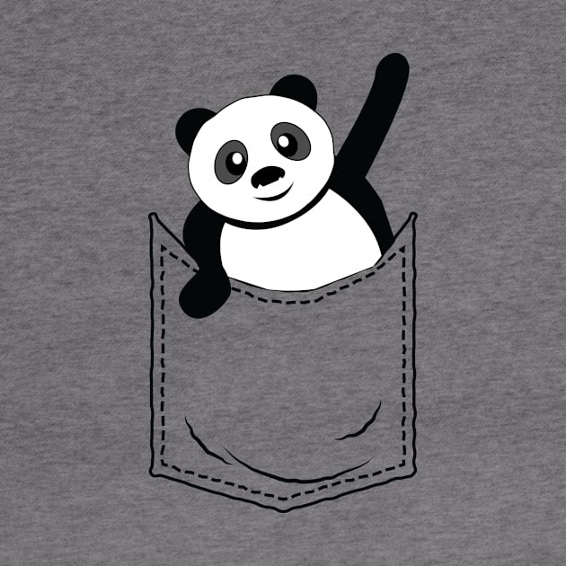 Say Hello! to the pocket panda by Yazdani Hashmi